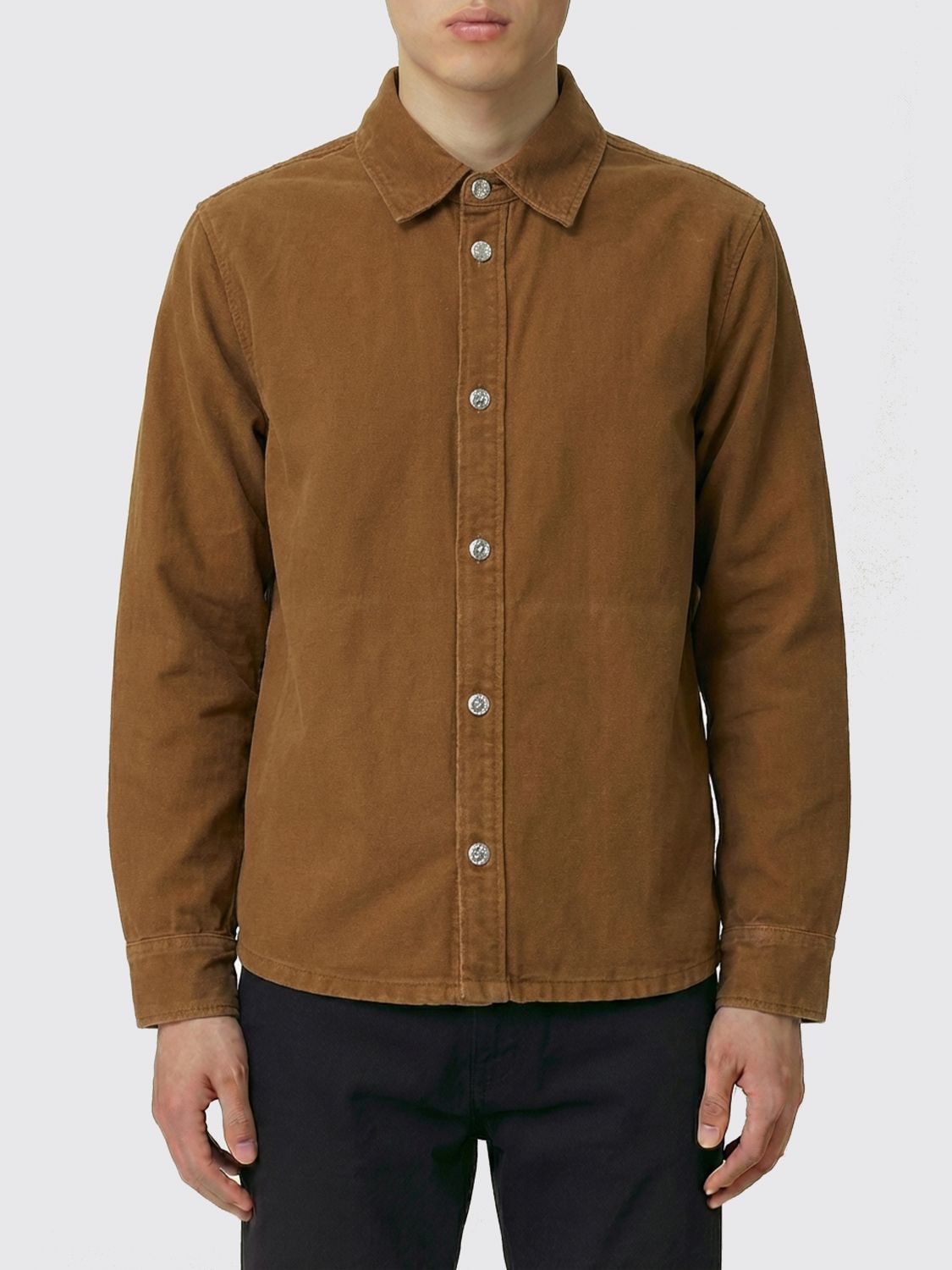 Jacket A. P.C. Men color Brown