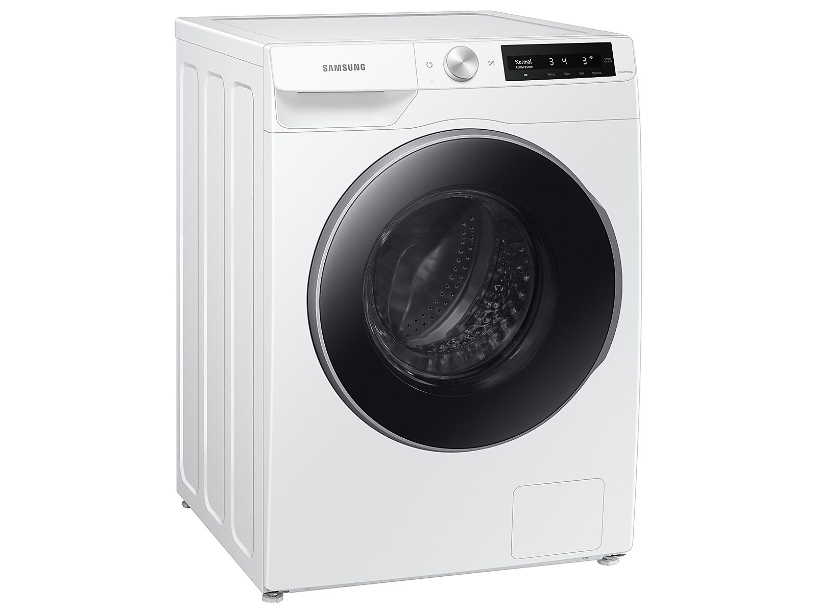 2.5 cu. ft. Compact Front Load Washer with AI Smart Dial and Super Speed Wash in White(WW25B6900AW/A2)