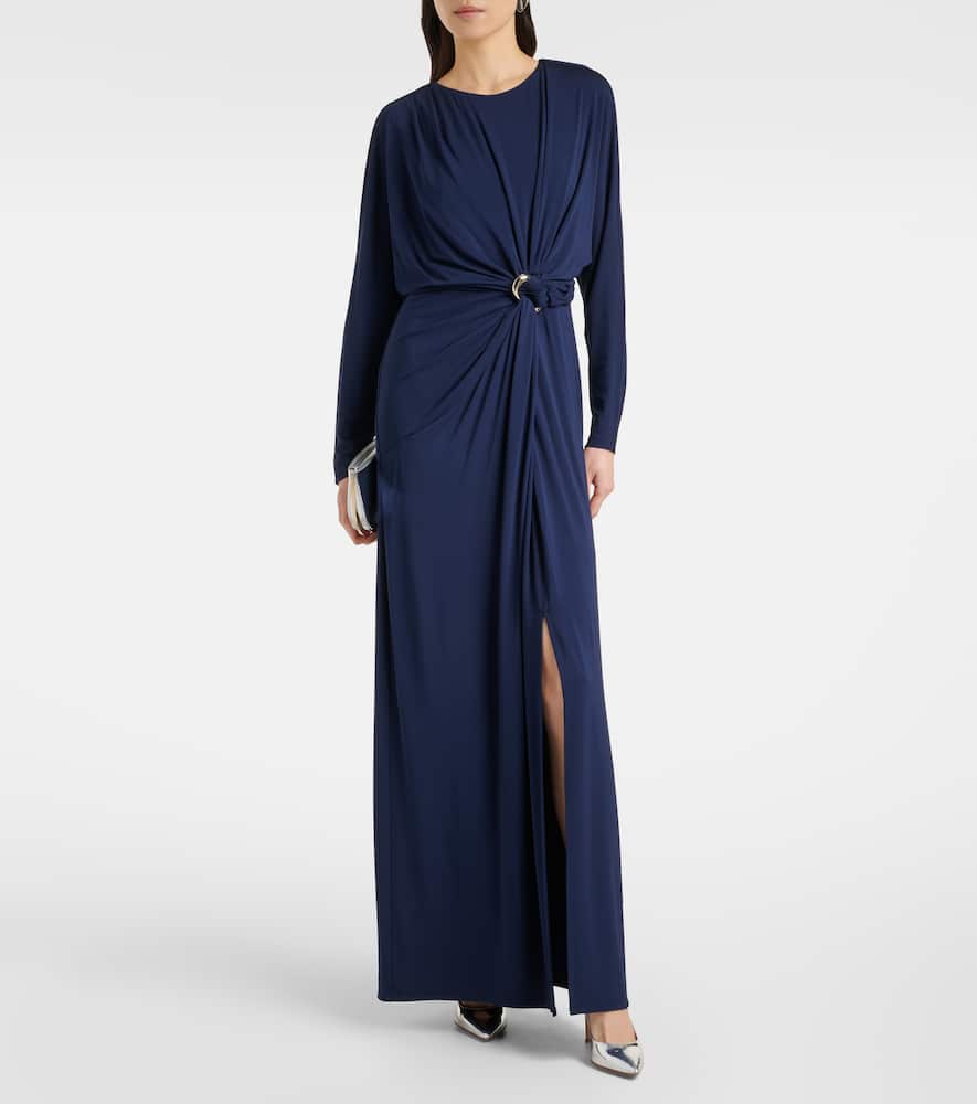 Maisie gathered maxi dress