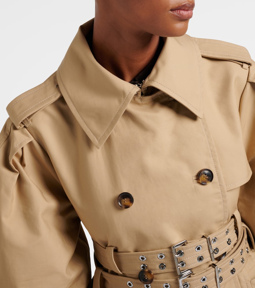 Cotton trench coat