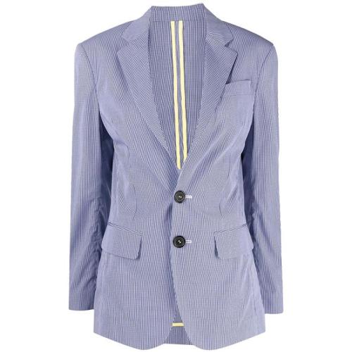 Single-breasted blazer jacket - Blue