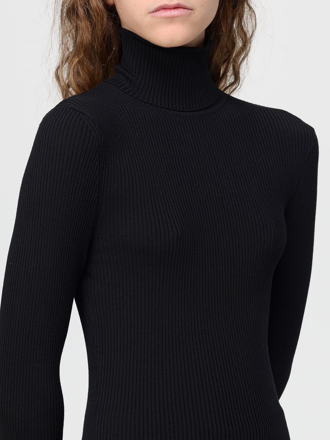 Roll-neck fitted jumper - Neutrals