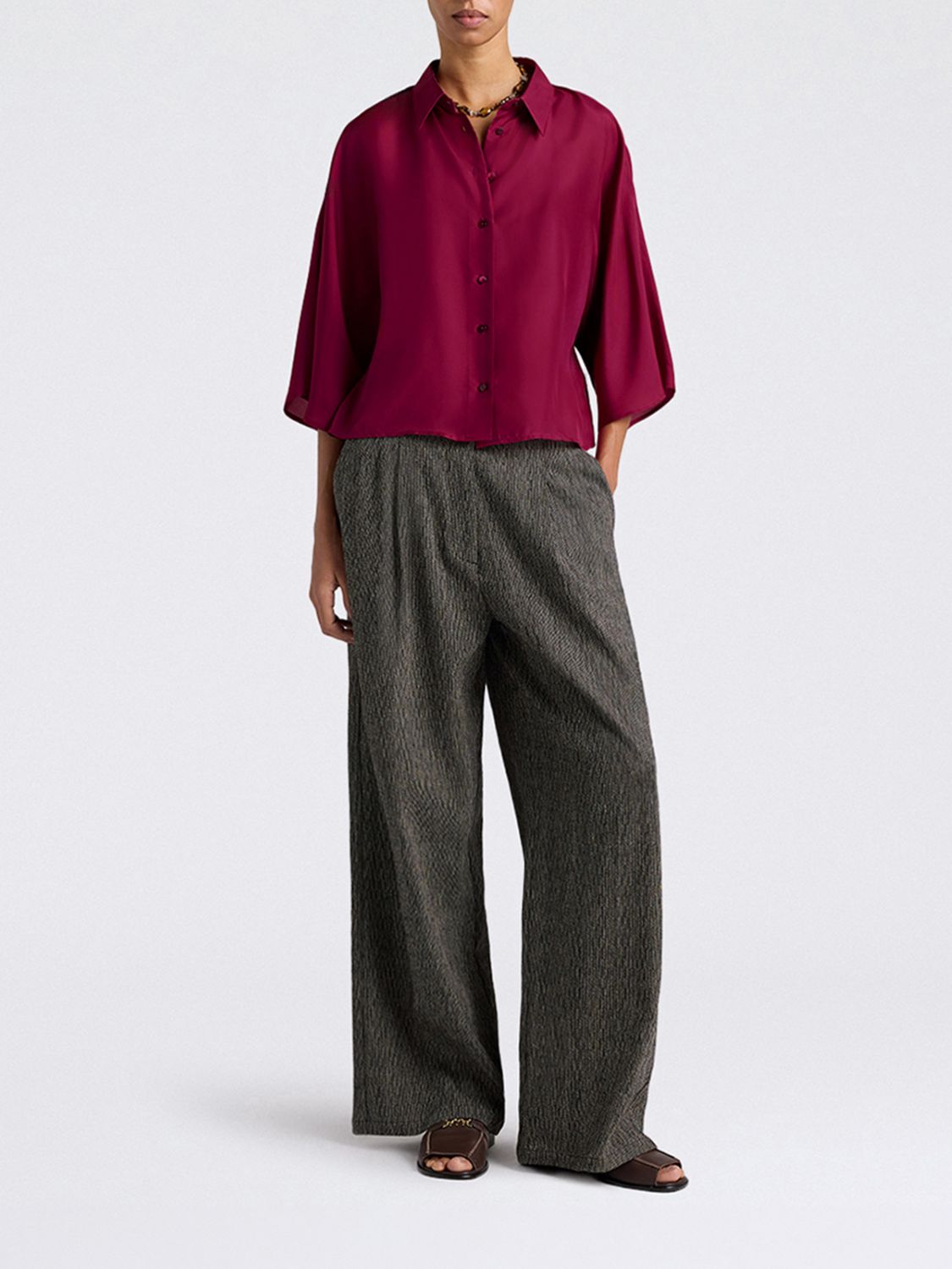 MOMONÌ Shirt Woman color Lilac