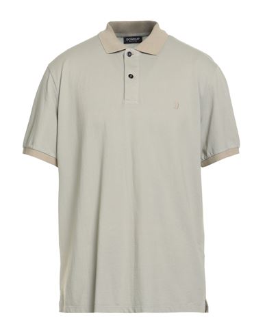 Man Polo shirt Beige Size L Cotton, Polyamide