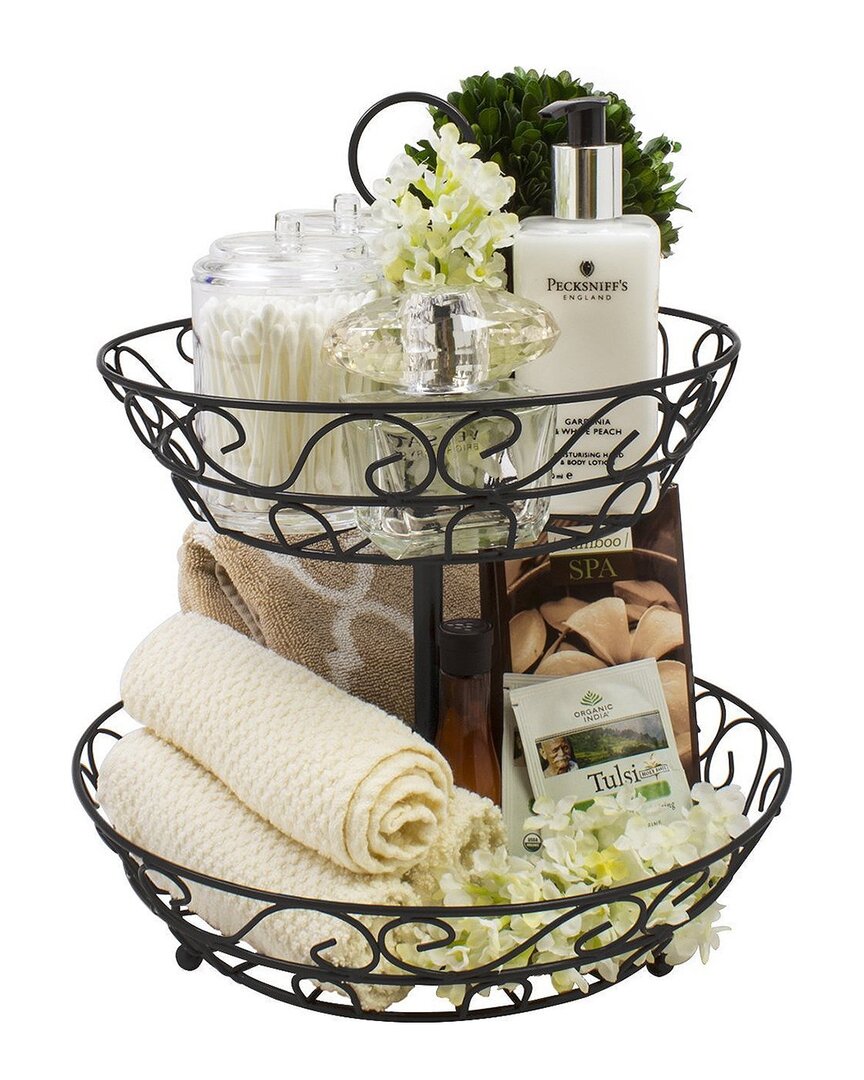 2-Tier Countertop Fruit & Bowl Stand