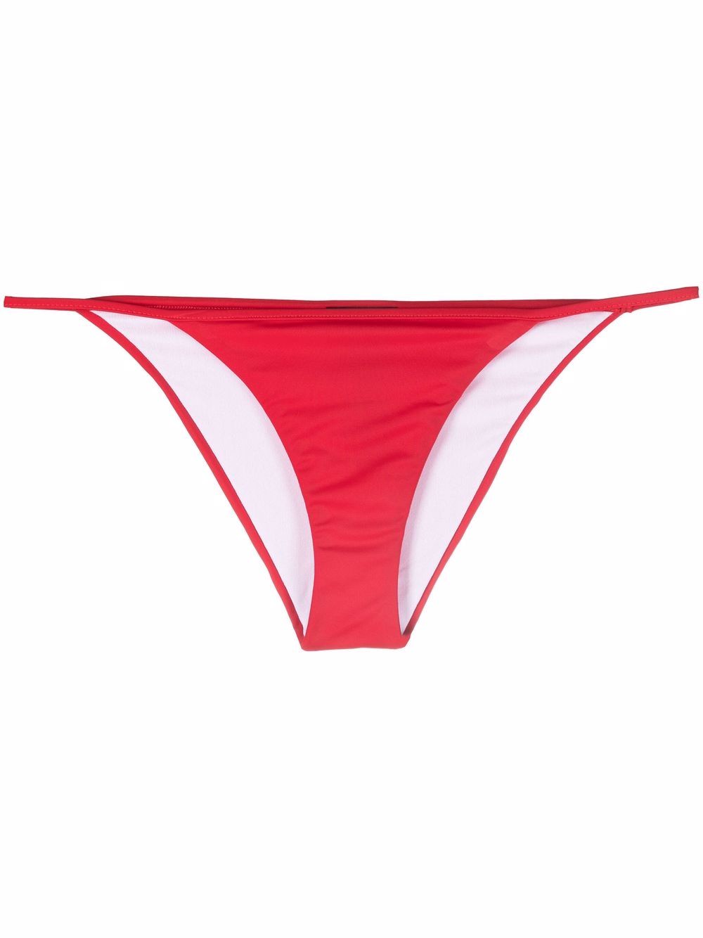 Logo print bikini bottoms - Black