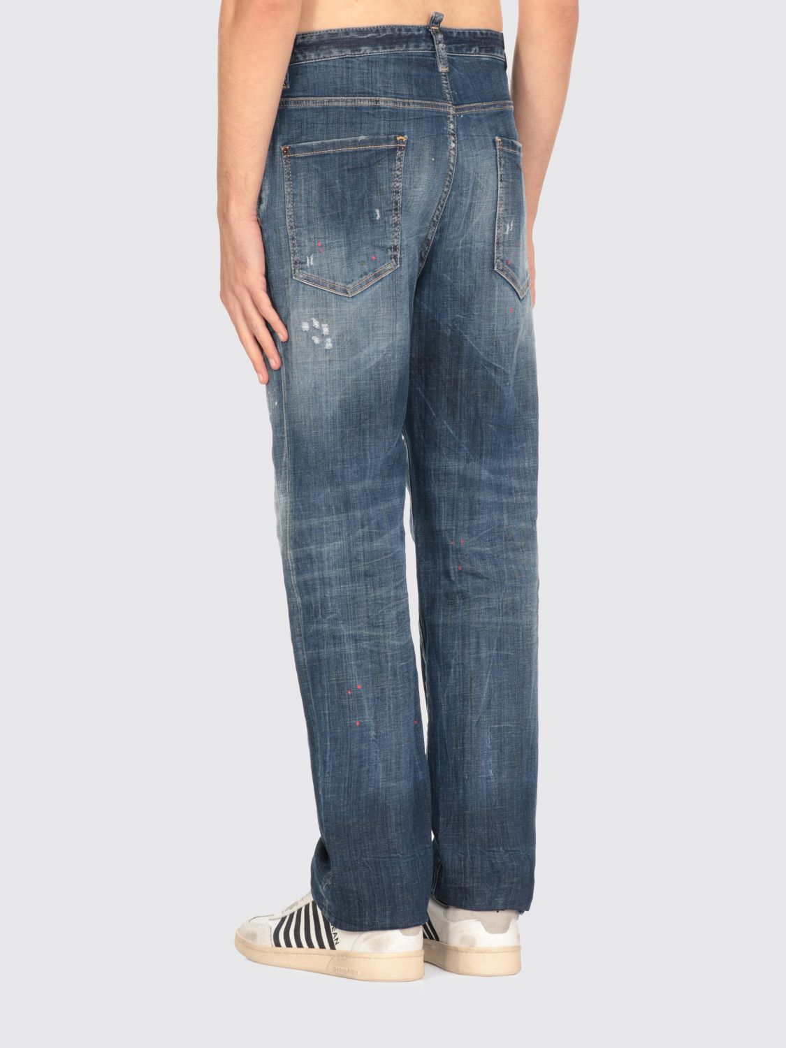 Distressed jeans - Blue