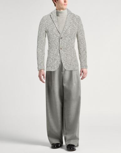 At. p.co Man Blazer Charcoal Size 44 Polyester, Cotton