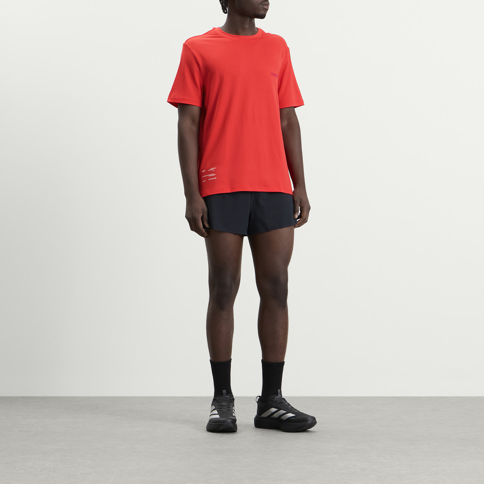 Men's MicroMesh Men's Performance T-Shirt in Poppy