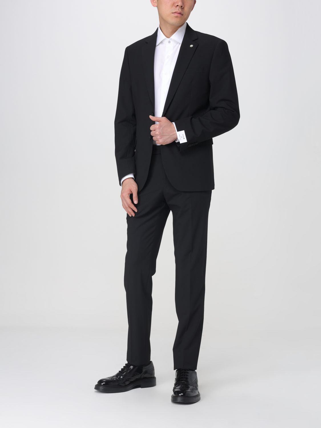 Suit MANUEL RITZ Men color Black