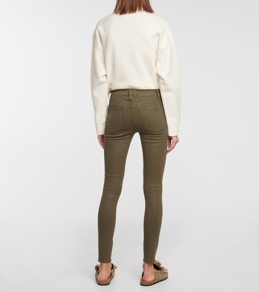 Frame Le Skinny de Jeanne mid-rise jeans