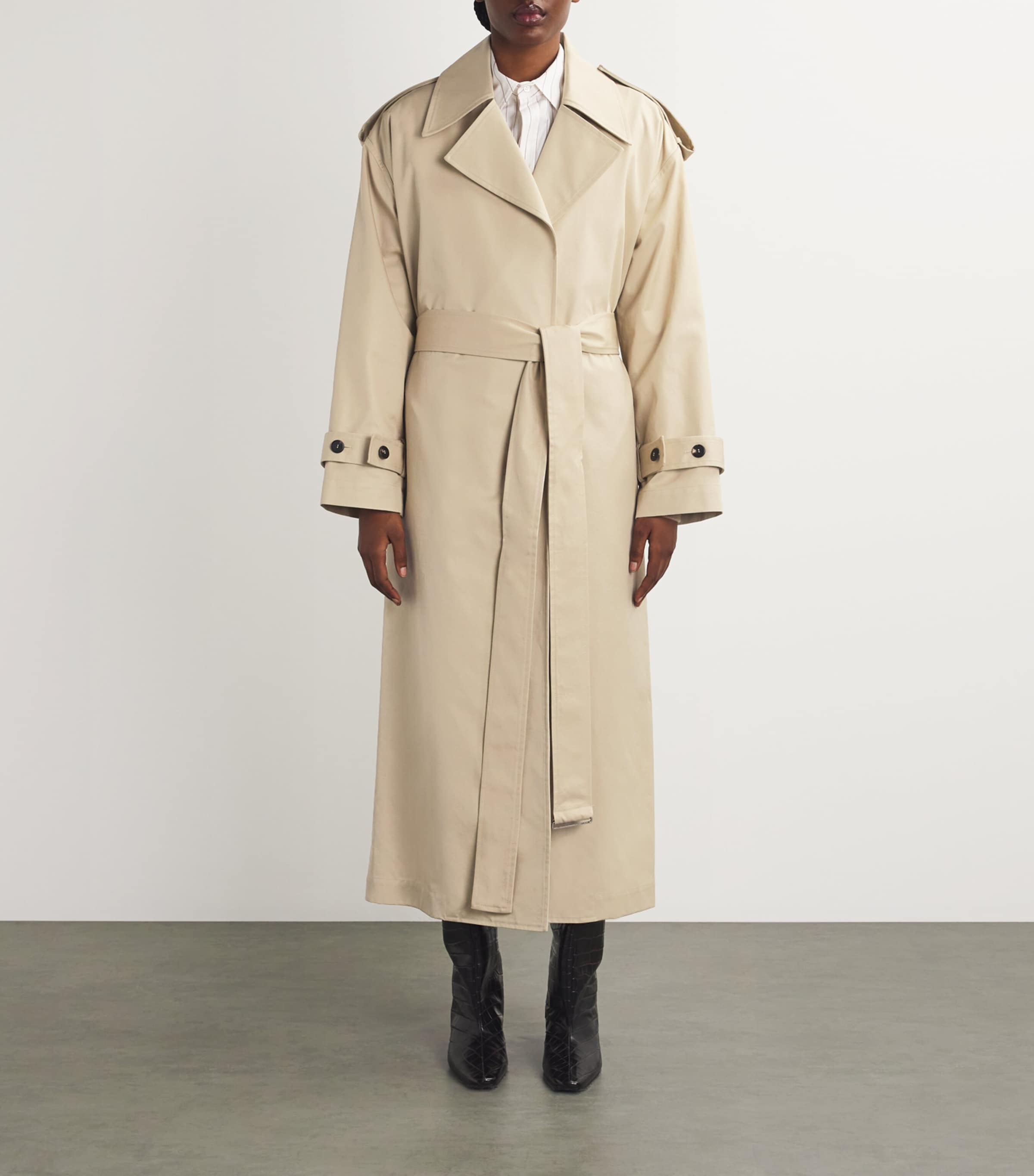 Longline Trench Coat