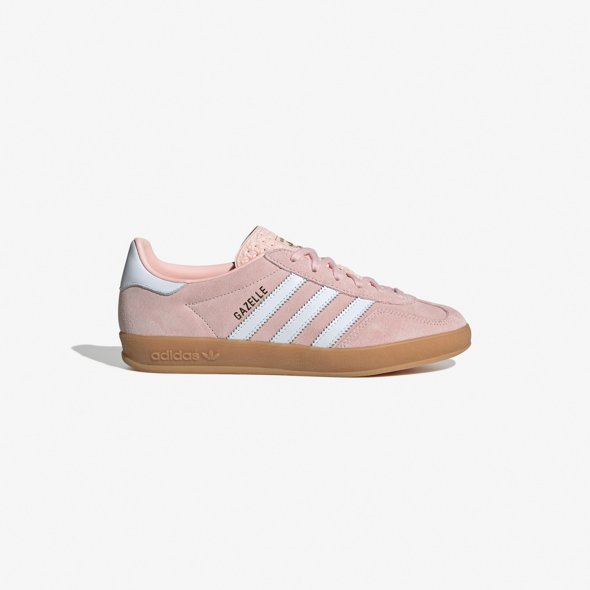 Adidas Women's Gazelle Indoor - sandy pink/ftwr white/GUM 3 - unisex