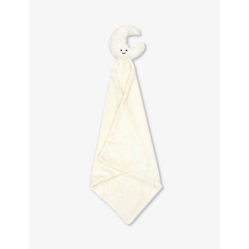 Cream Amuseable Moon Faux-fur Soother 34cm 1SIZE