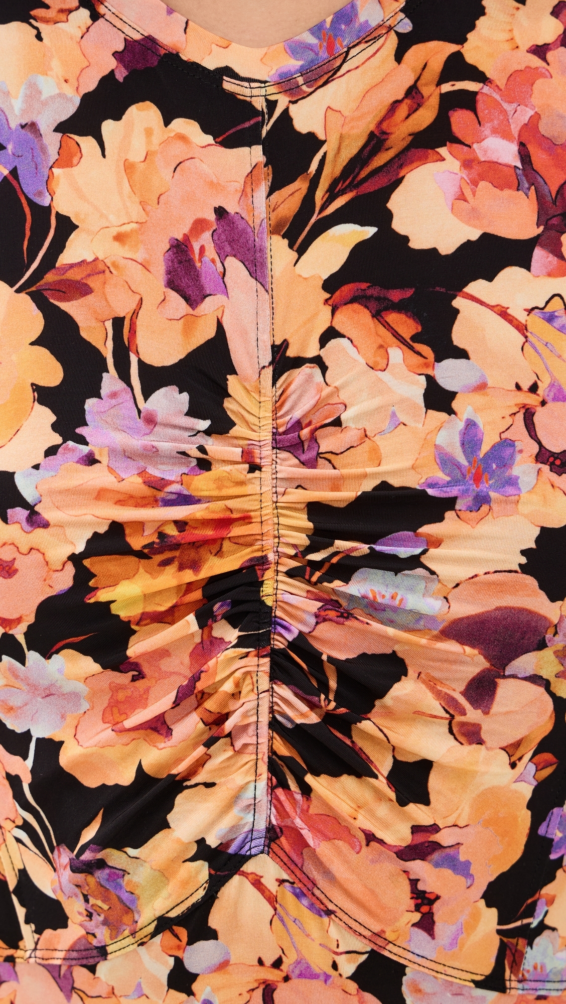 Lina Jersey Dress Night Bloom