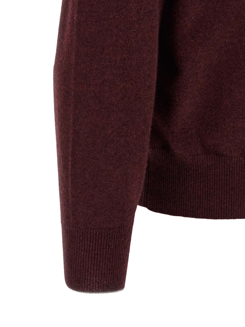 Maroon Polo Sweater