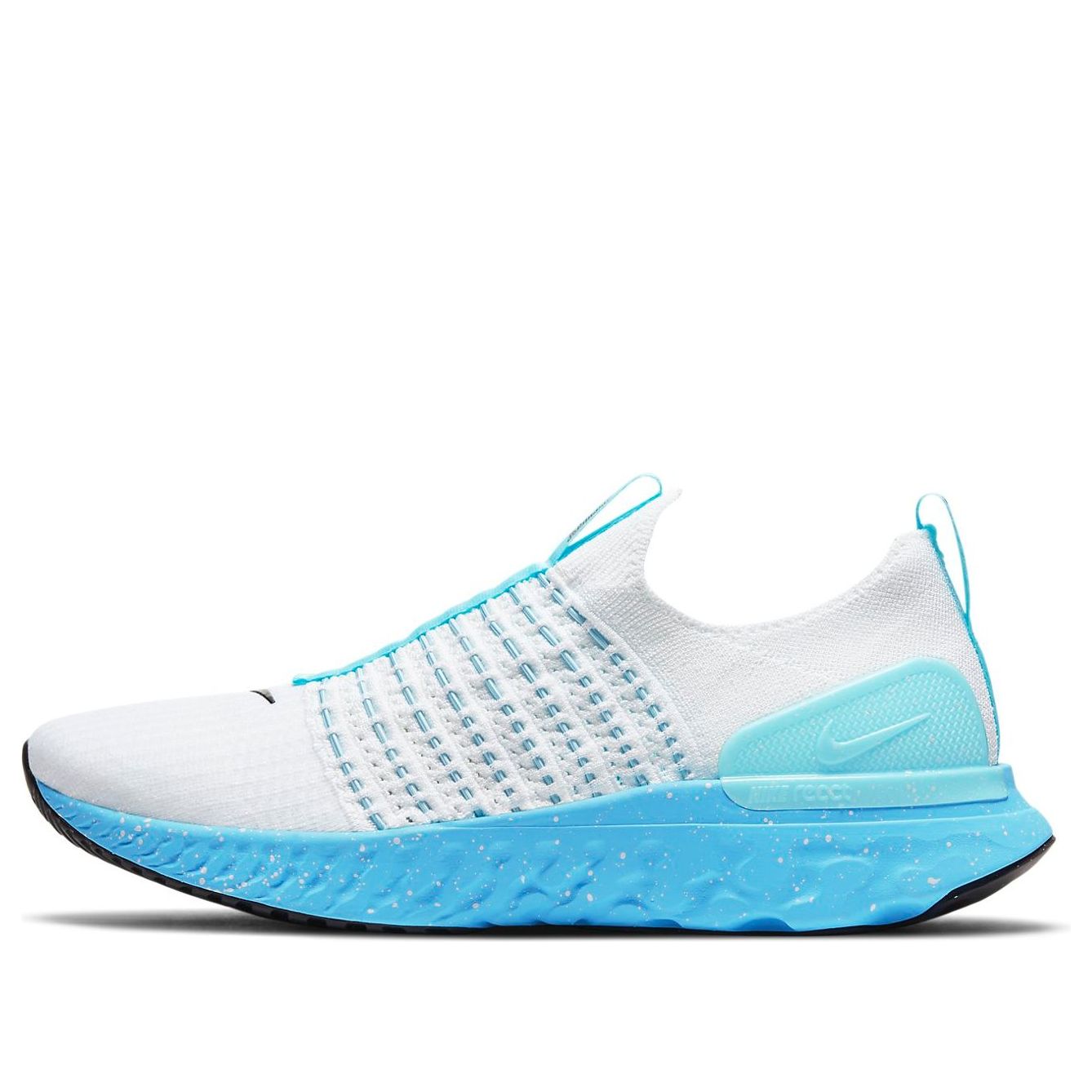 React Phantom Run Flyknit 2 'White Glacier Blue'
