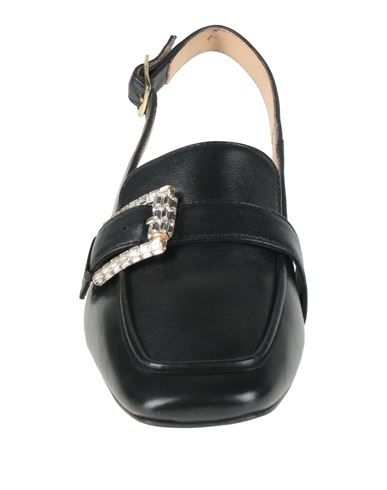 Woman Pumps Black Size 10 Leather
