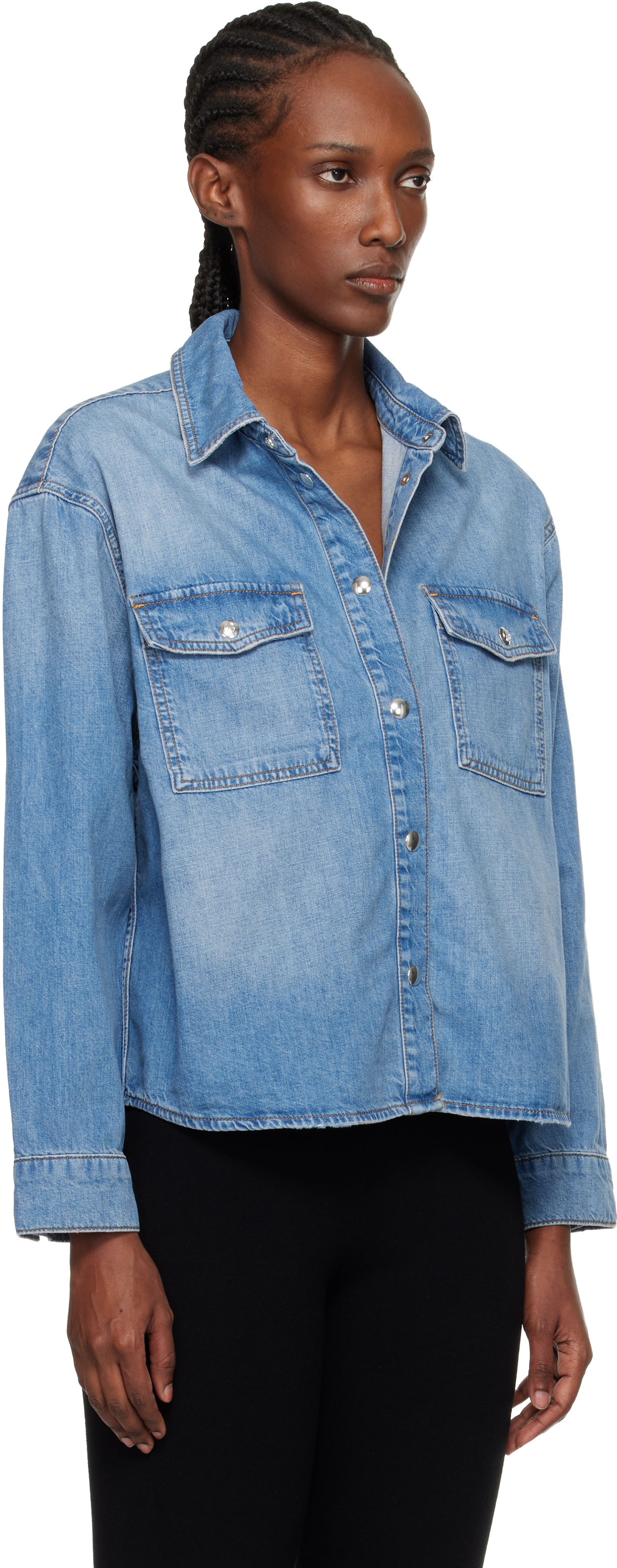Blue Paxton Denim Shirt