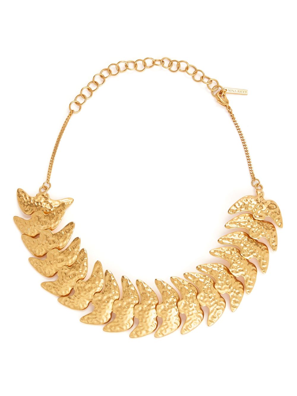 Dove choker necklace - Gold