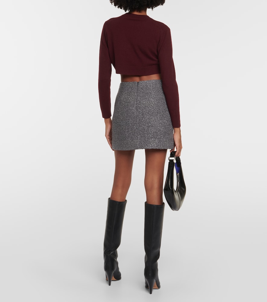 High-rise miniskirt
