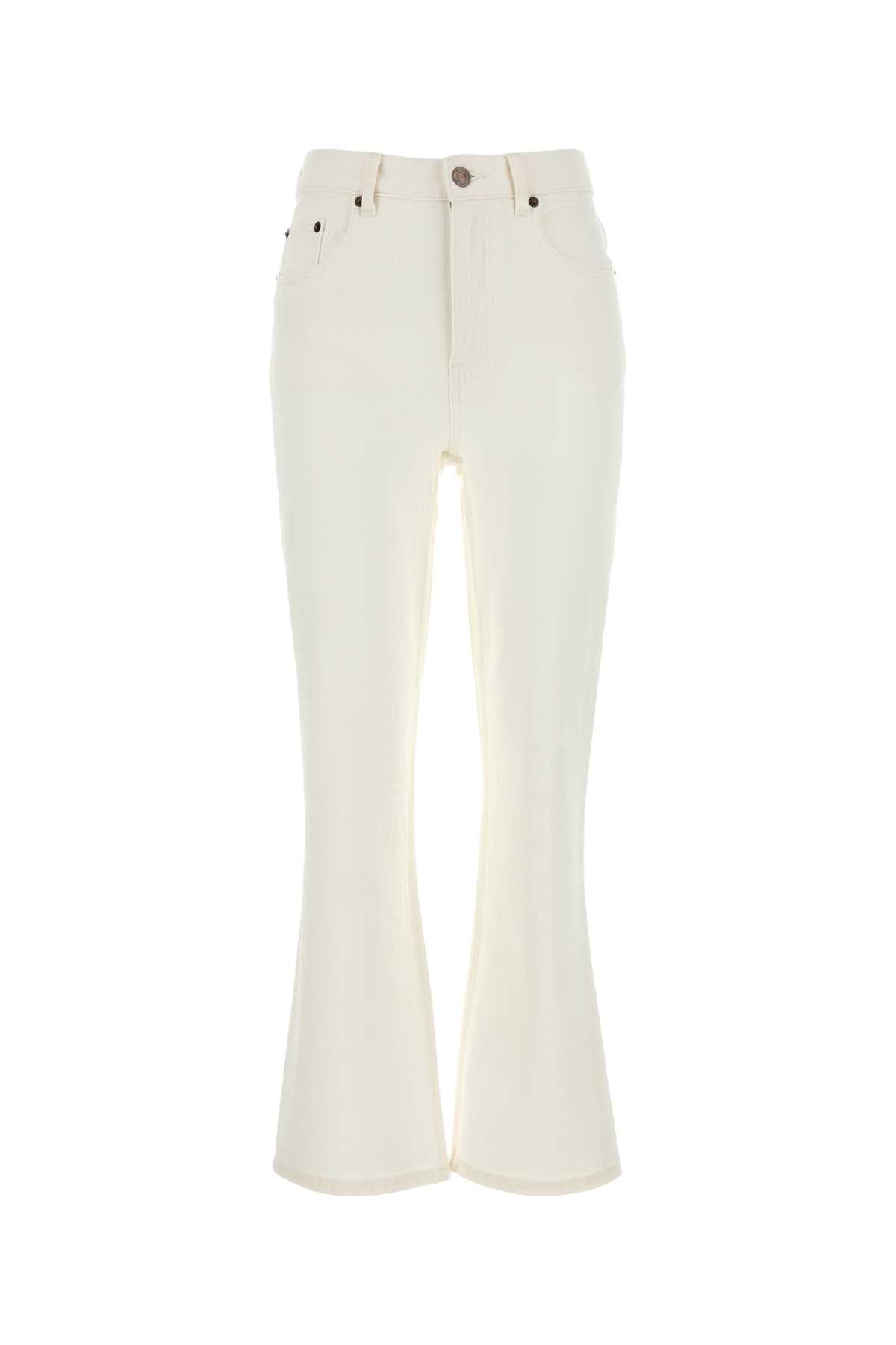 Stretch Denim Jeans — White