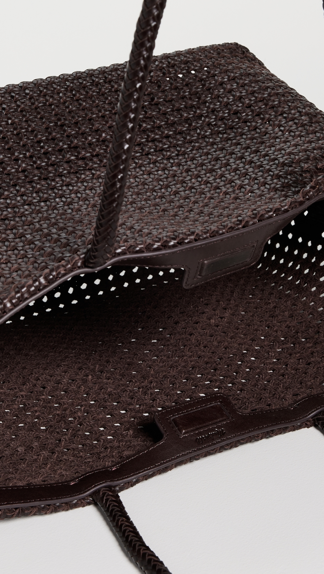 Long Cane Tote Dark Carob One Size