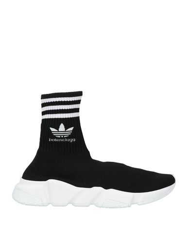 Man Sneakers Black Size 13 Textile fibers