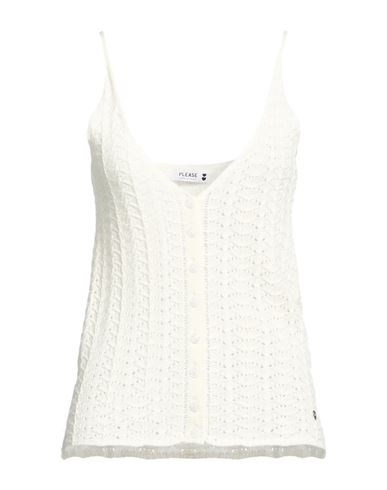 Woman Top Off white Size ONESIZE Cotton, Acrylic