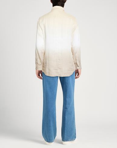 Jacob Cohёn Man Shirt Beige Size M Linen