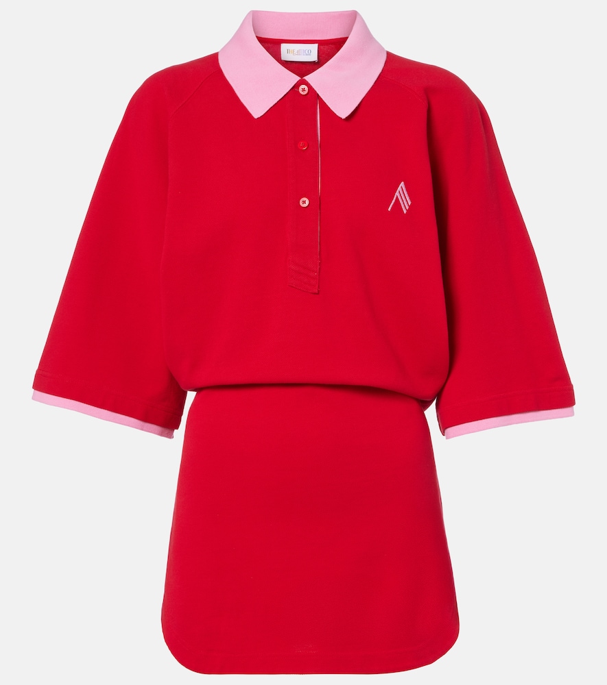 Cotton polo dress