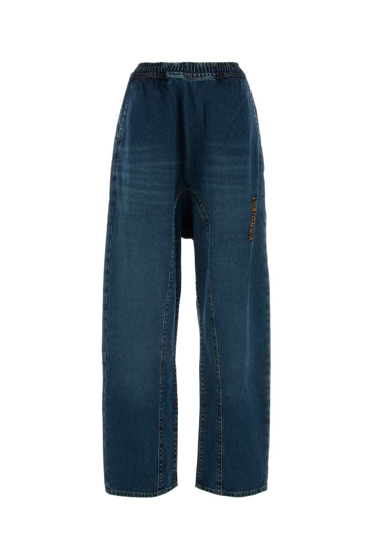Y Project Pinched Jeans — Blue