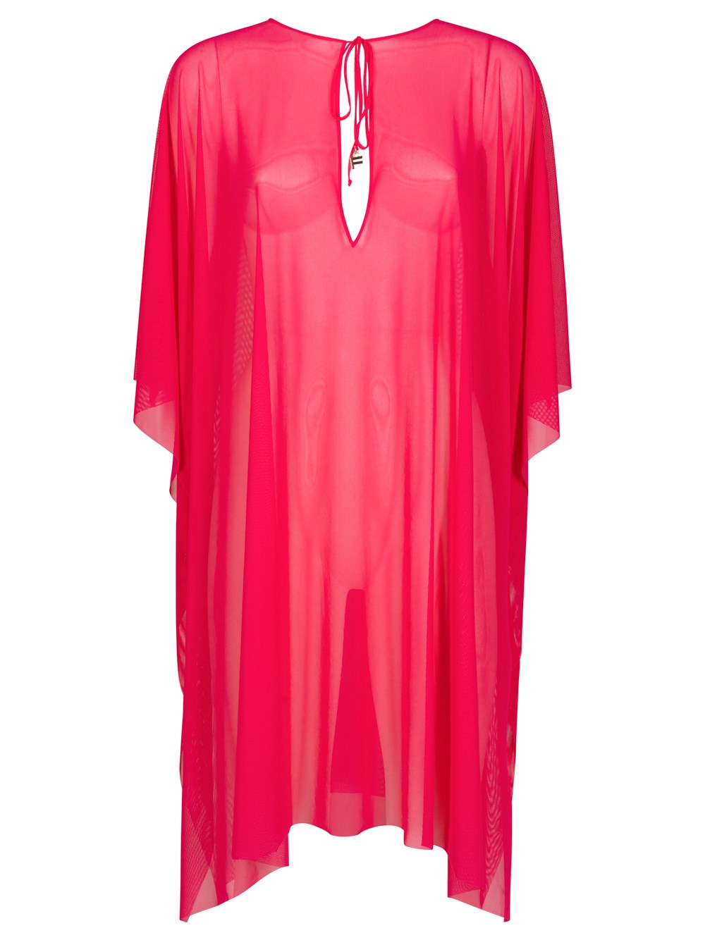 Semi-Sheer Kaftan Dress