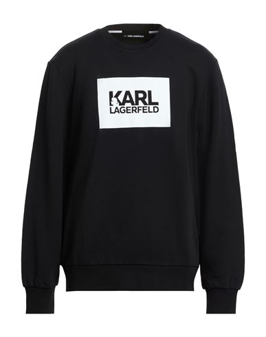 Man Sweatshirt Black Size L Organic cotton