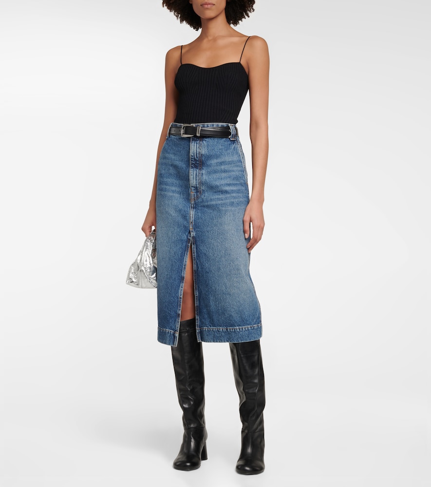 Khaite Ziggy ribbed top
