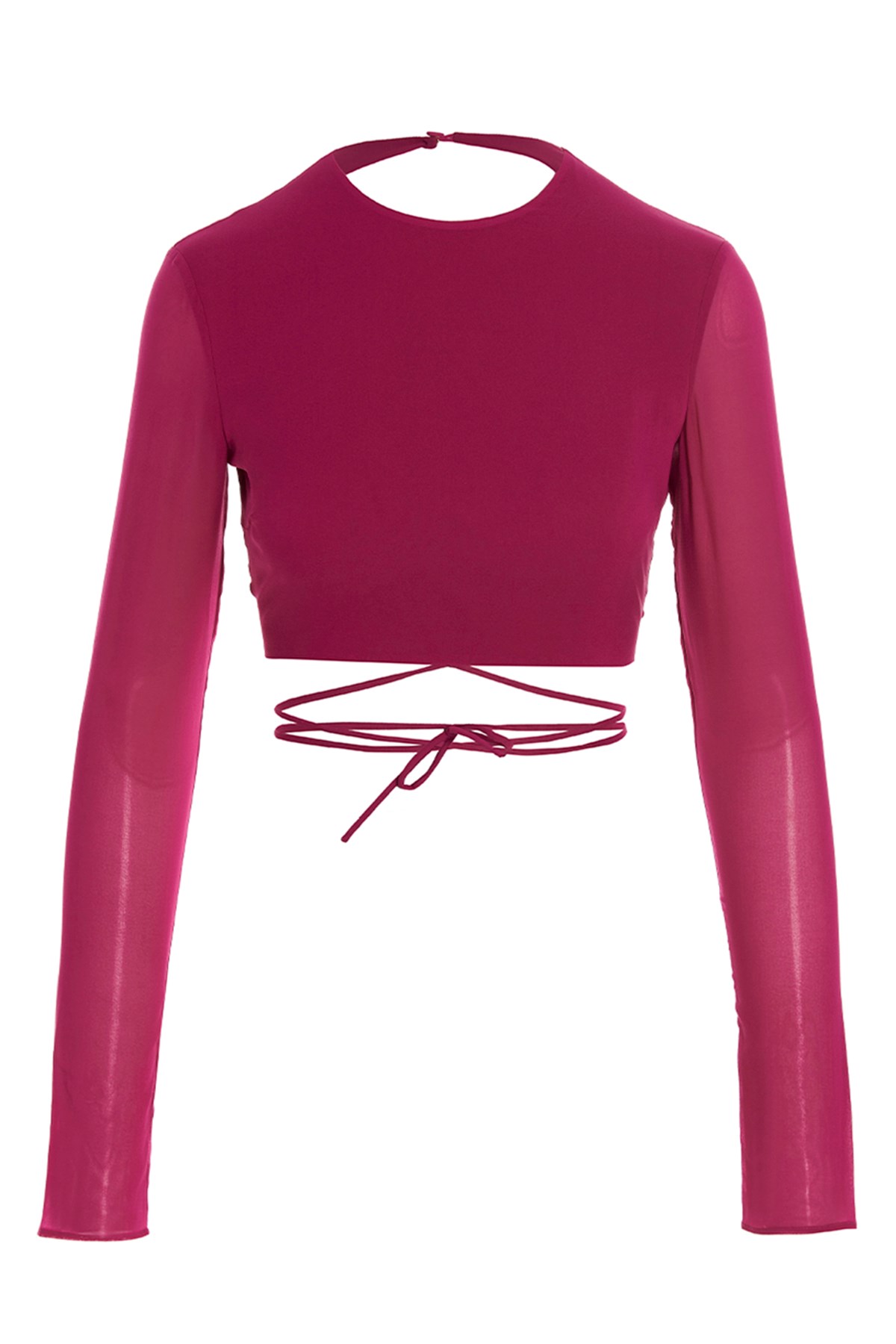 Cropped Georgette Top