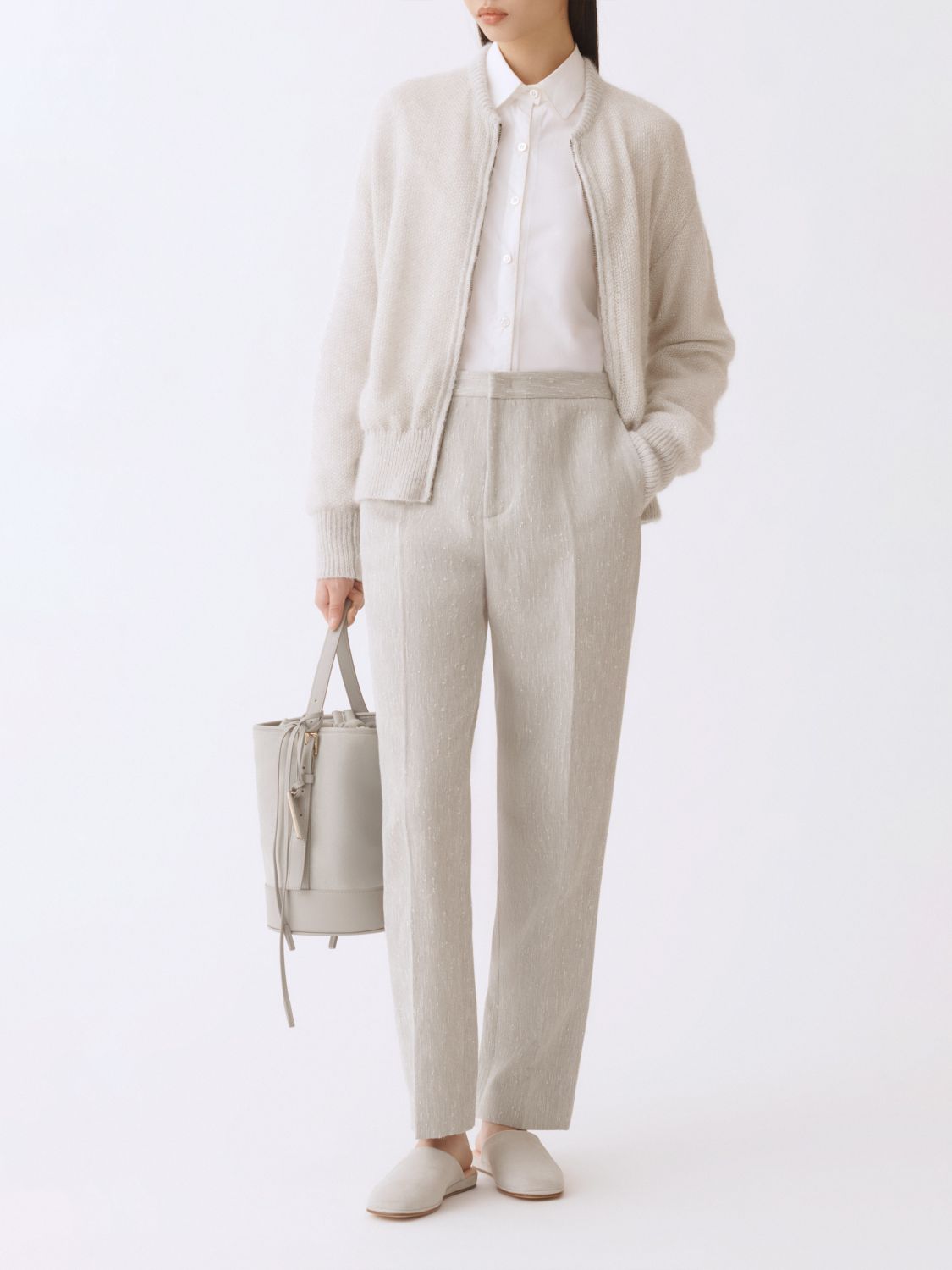 Sweater Woman color Grey
