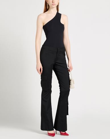 Philosophy Di Lorenzo Serafini Woman Pants Black Size 6 Polyester, Polyamide, Elastane