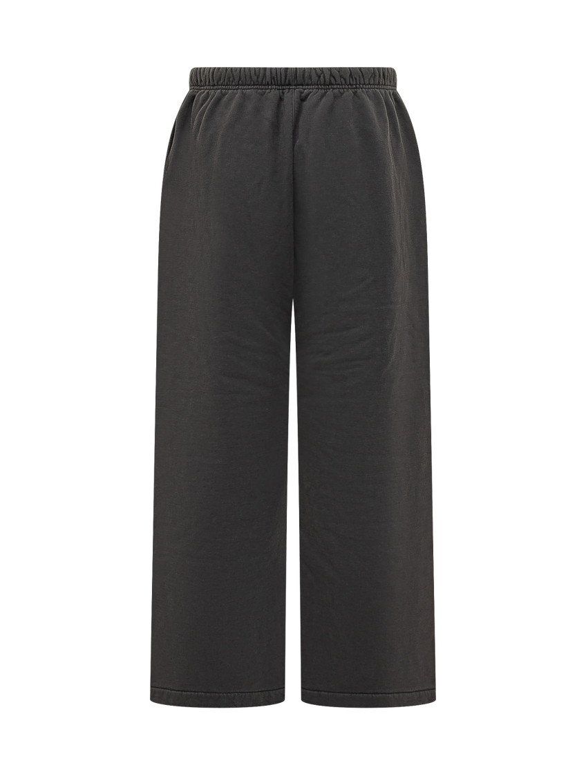 Black Relaxed Drawstring Pants
