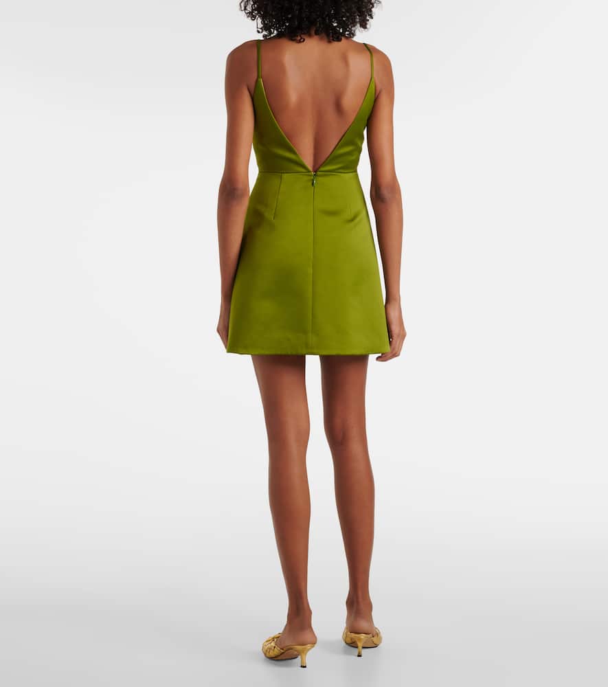 Vero satin minidress