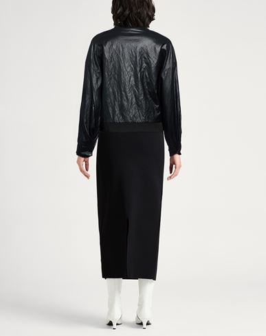 Woman Jacket Black Size 6 Viscose, Polyester, Cotton, Metal fiber