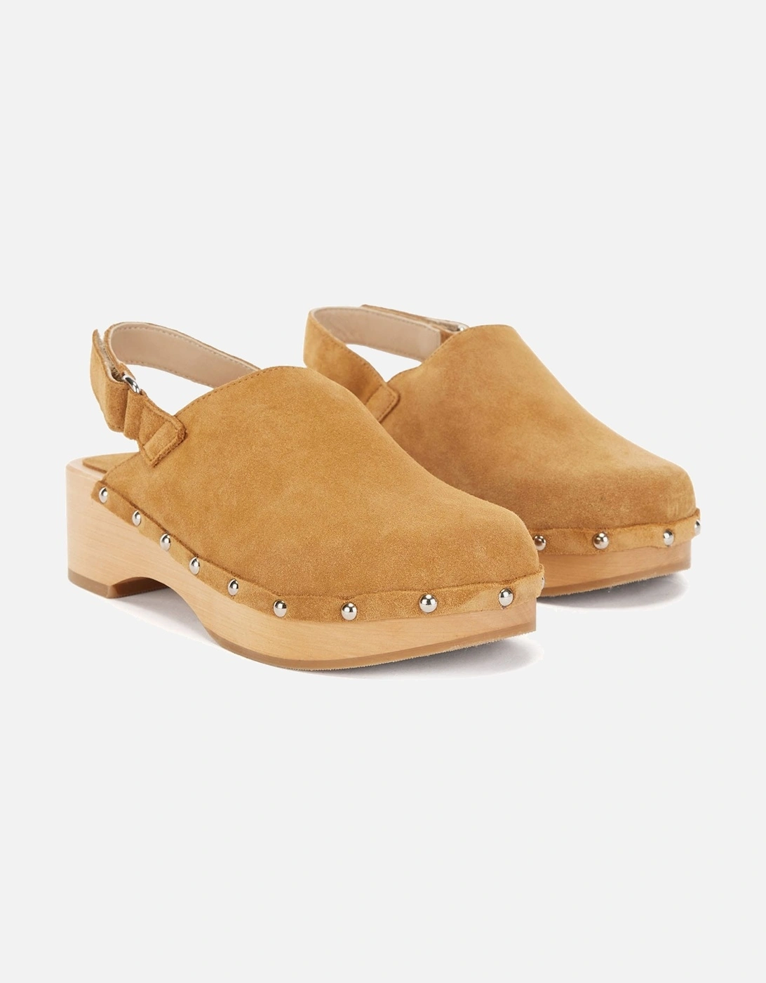 Hugo Boss Women's Brit Clog-S Shoes - Yellow - Size: 2