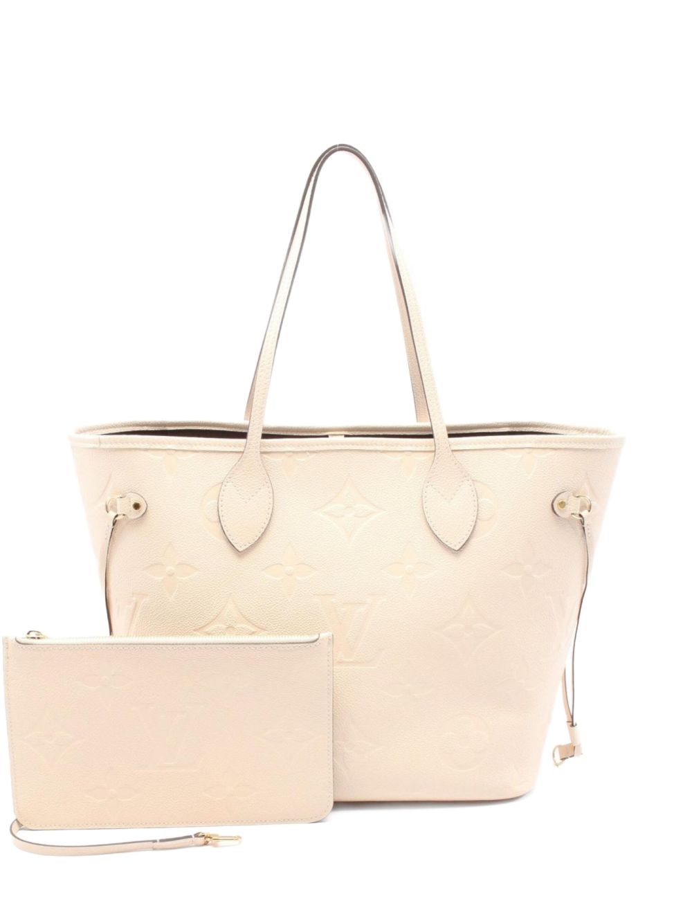Louis Vuitton Pre-Owned 여성 2010s Neverfull MM tote bag - White 978789
