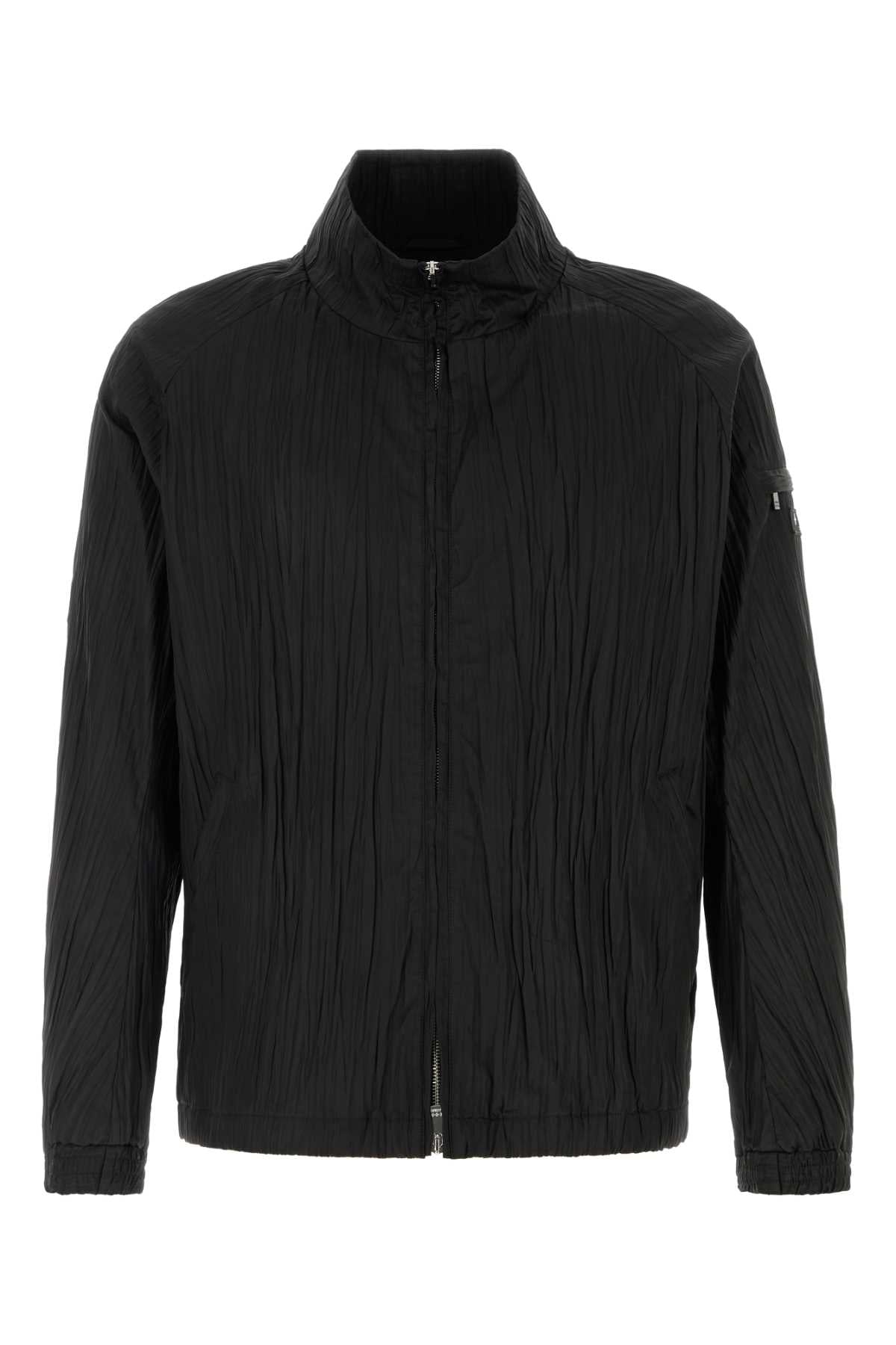 Cotton Ripstop Jacket — Black