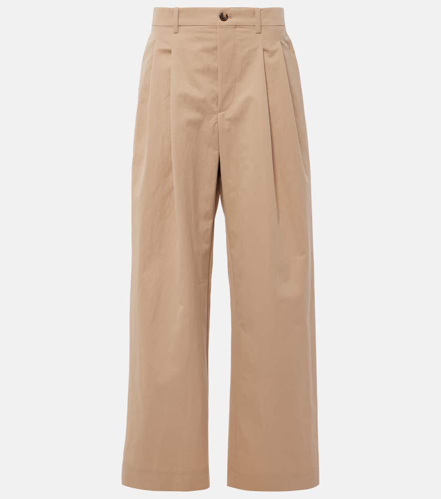 Wardrobe. NYC Drill Chino cotton-blend wide-leg pants