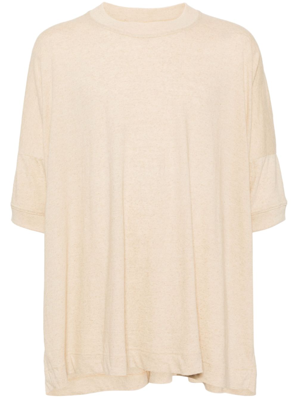 Crew-neck T-shirt - Neutrals