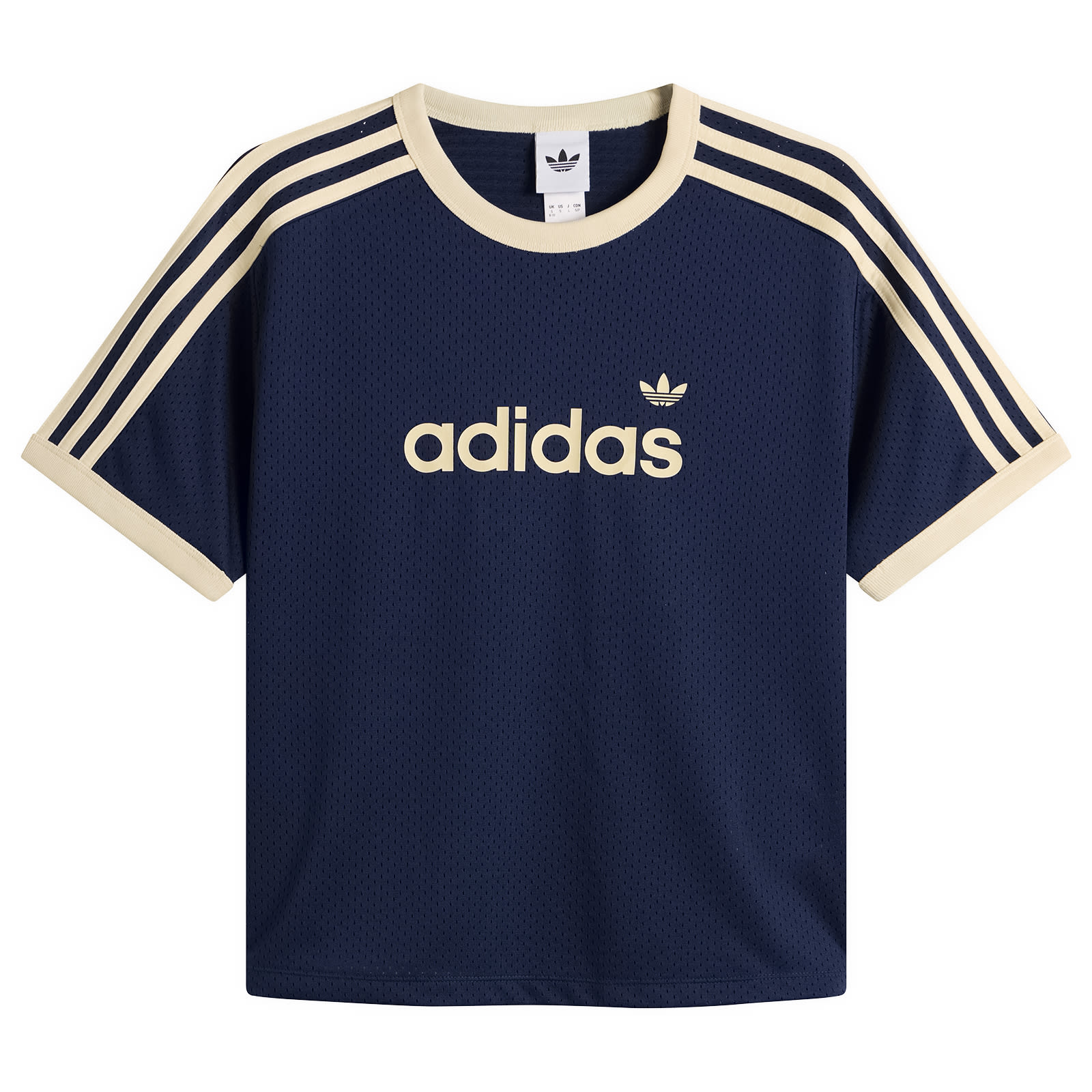 Women's Mesh T-Shirt Night Indigo/Warm Vanilla