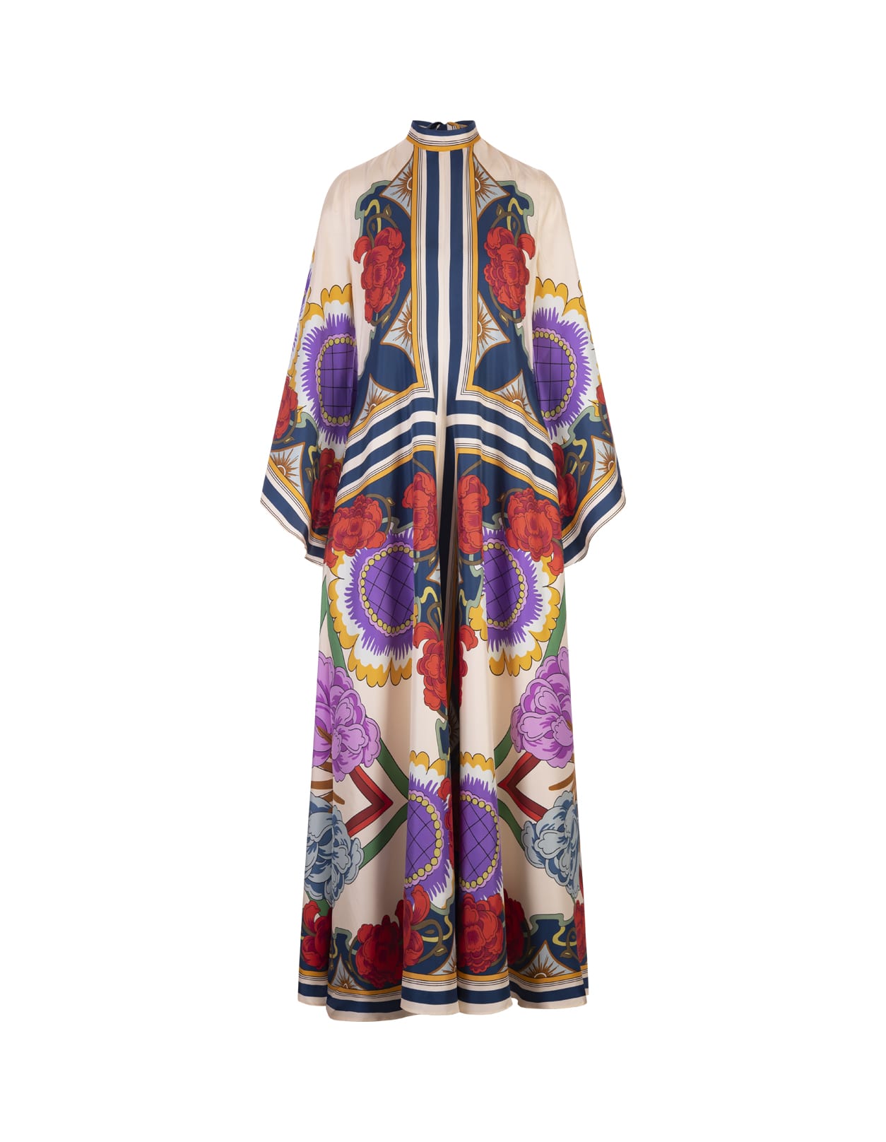 Magnifico floral-print maxi dress - Neutrals