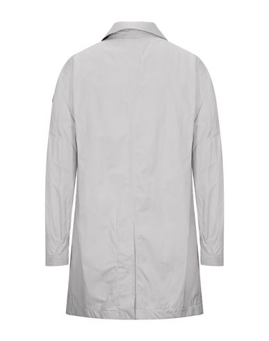Man Overcoat & Trench Coat Light grey Size L Polyester, Polyamide