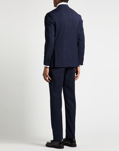 Man Suit Navy Size 40 Virgin Wool